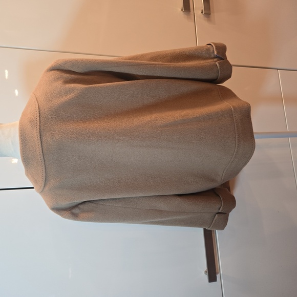 J. Mclauglin Womens Wool Cashmere Button Down Blazer Jacket Tan Brown Size 8 - Picture 3 of 12